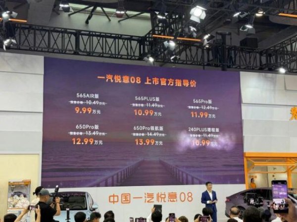 售10.49万元起！独立新能源品牌首款旗舰轿车上市