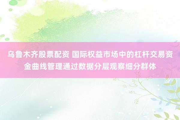 乌鲁木齐股票配资 国际权益市场中的杠杆交易资金曲线管理通过数据分层观察细分群体